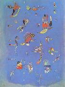 Wassily Kandinsky Sky-Blue (mk09) oil on canvas